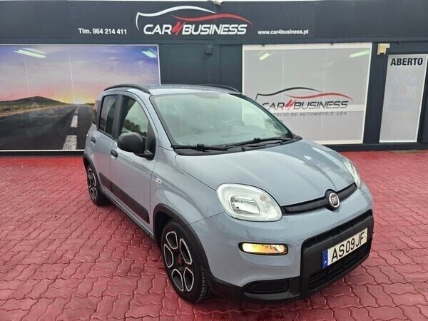 Cinzento Usado 2022 Fiat Panda City Life Citadino | € 12.900 (Preço elevado) - Imagem 1/4