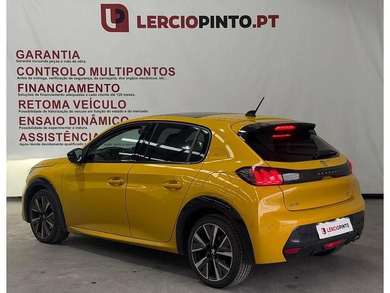 Usado Peugeot 208 GT 101 HP (74 kW) 2022 Amarelo Citadino