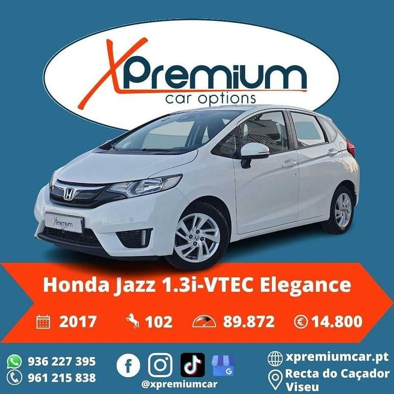 Branco Usado 2017 Honda Jazz Citadino | € 14.800 (Preço elevado) - Imagem 1/4
