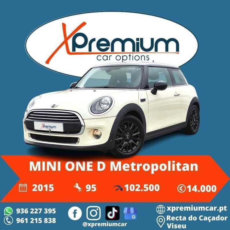 Branco Usado 2015 Mini Metropolitan Citadino | € 13.400 - Imagem 1/4