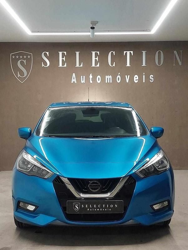 Usado Nissan Micra 90 HP (66 kW) 2017 Azul Citadino