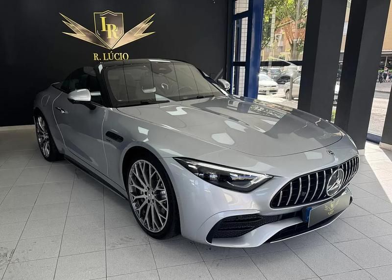 Usado Mercedes SL43 AMG AMG 381 HP (280 kW) 2024 Cinza prata Cabrios