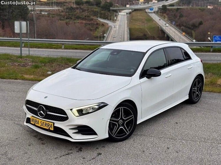 Branco Usado 2022 Mercedes A180 AMG line | € 32.500 (Bom preço) - Imagem 1/1