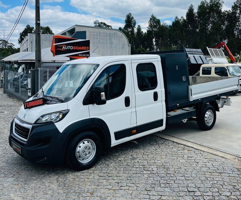 Branco Usado 2015 Peugeot Boxer Van | € 19.500 - Imagem 1/4