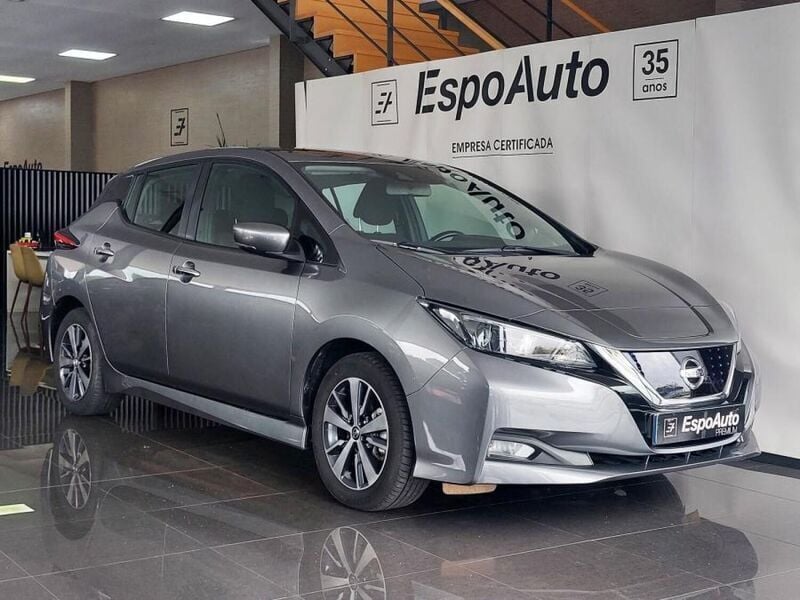 Cinza Usado 2019 Nissan Leaf N-Connecta Citadino | € 12.990 (Bom preço) - Imagem 1/4