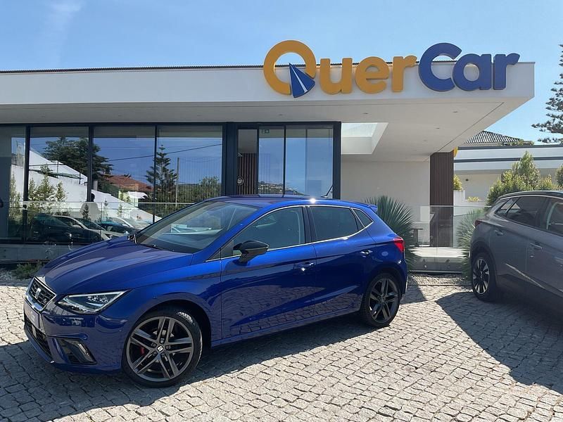 Azul Usado 2019 Seat Ibiza FR | € 12.400 (Bom preço) - Imagem 1/4
