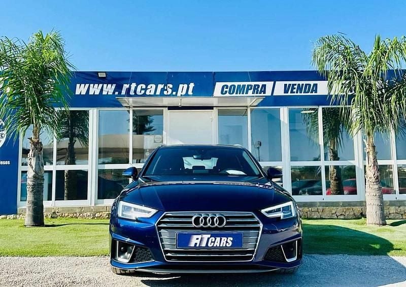 Usado Audi A4 S-Line 190 HP (139 kW) 2019 Azul Carrinha
