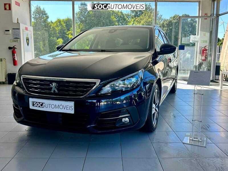 Azul Usado 2019 Peugeot 308 Carrinha | € 12.890 (Preço justo) - Imagem 1/4