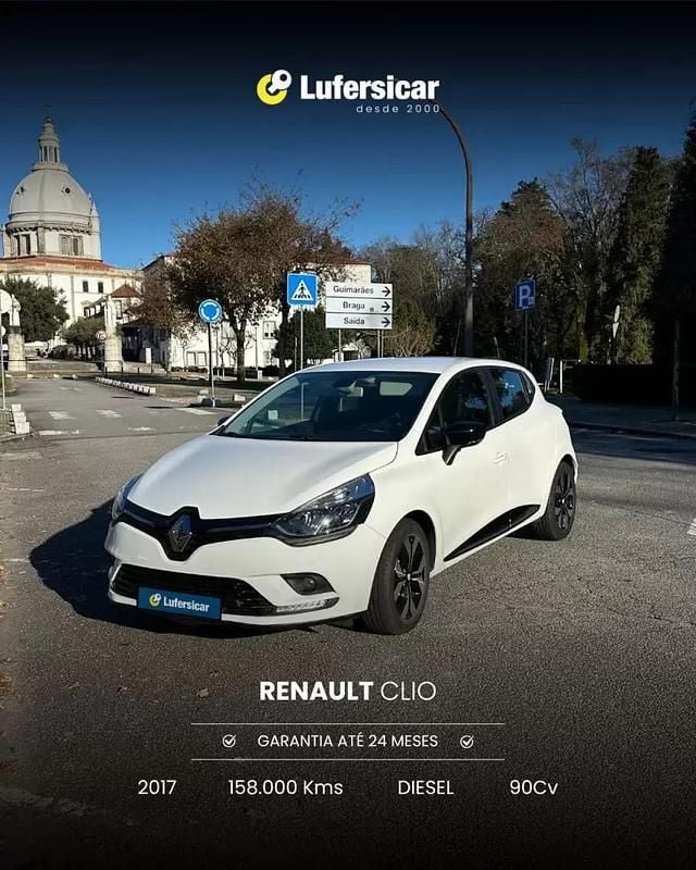 Usado Renault Clio IV Collection 90 HP (66 kW) 2017 Branco