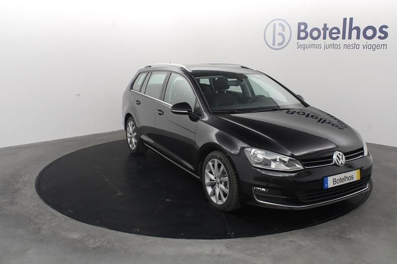 Preto Usado 2015 VW Golf VII Highline Carrinha | € 12.900 (Caro) - Imagem 1/4