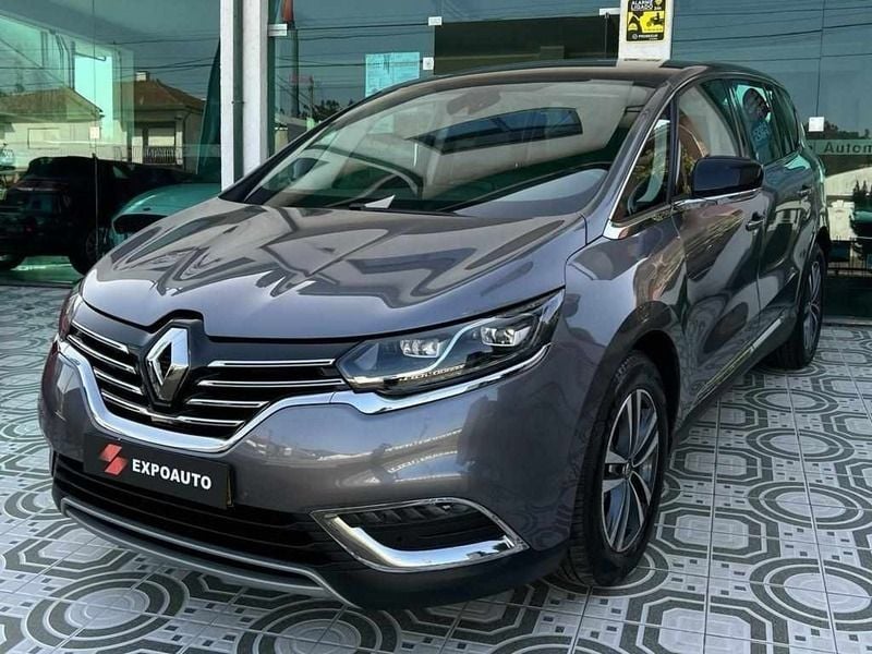 Cinzento cinzento Usado 2018 Renault Espace Zen Monovolume | € 22.500 (Caro) - Imagem 1/4