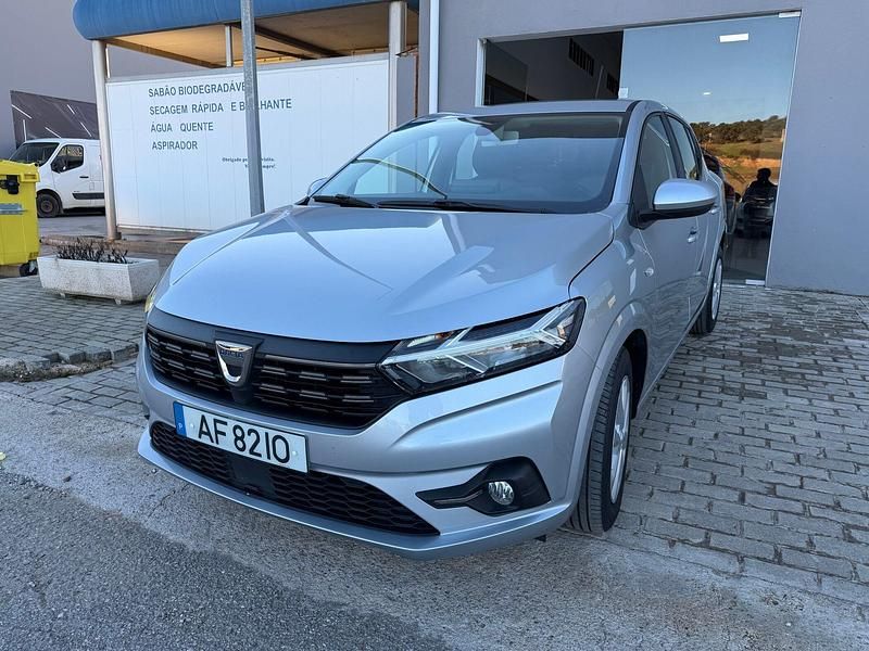 Cinza Usado 2021 Dacia Sandero Comfort | € 13.490 (Bom preço) - Imagem 1/4
