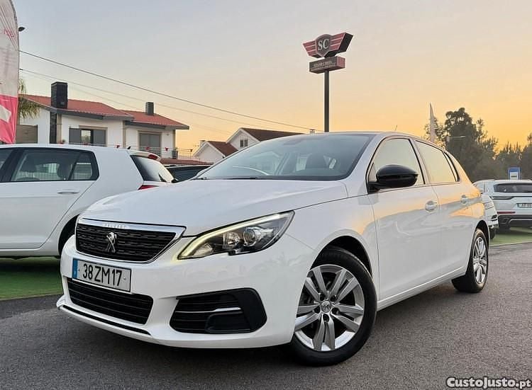 Branco Usado 2019 Peugeot 308 Business-Line Citadino | € 11.950 (Super Preço) - Imagem 1/1