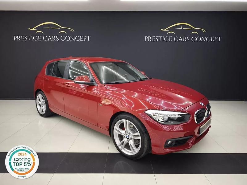 Vermelho Usado 2015 BMW 116 Sport Line Citadino | € 15.450 (Preço elevado) - Imagem 1/4