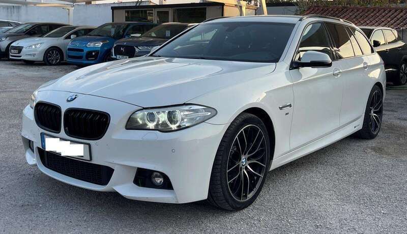 Branco Usado 2016 BMW 518 Carrinha | € 23.500 - Imagem 1/4