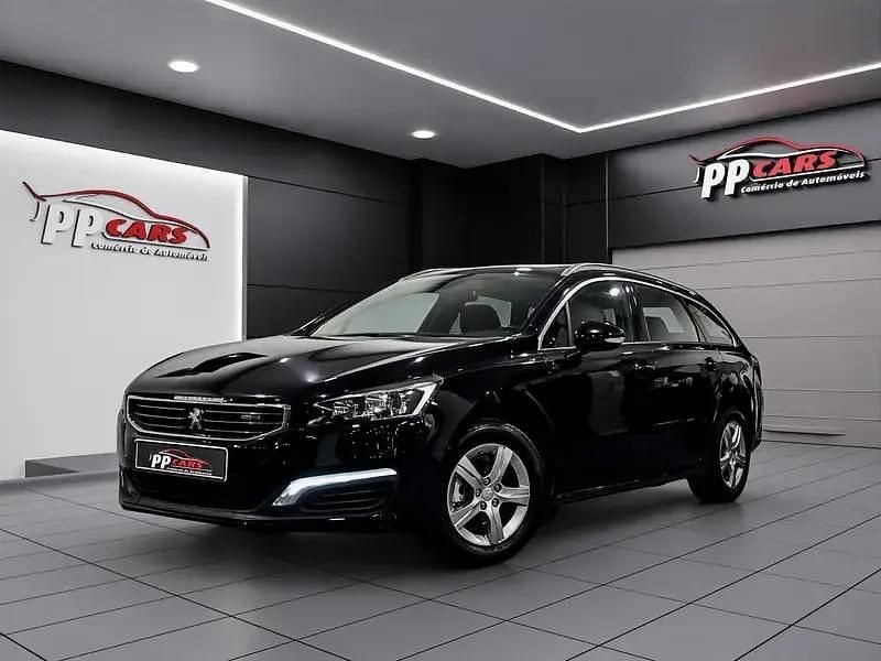 Preto Usado 2015 Peugeot 508 SW Allure Carrinha | € 12.450 - Imagem 1/4
