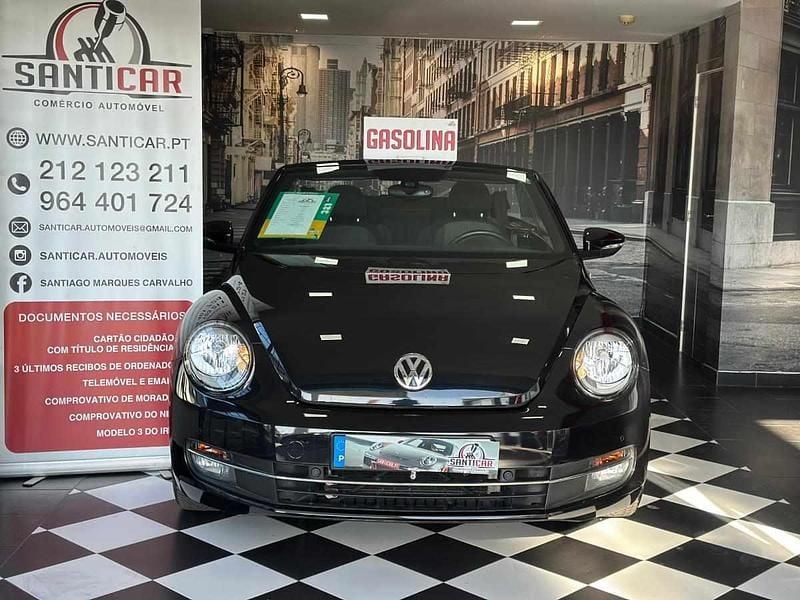 Preto Usado 2015 VW Beetle Sport Cabrios | € 21.990 (Preço justo) - Imagem 1/4