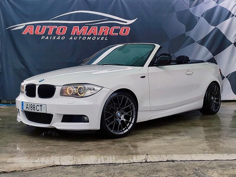 Branco Usado 2011 BMW 118 Cabriolet Cabrios | € 14.900 - Imagem 1/4