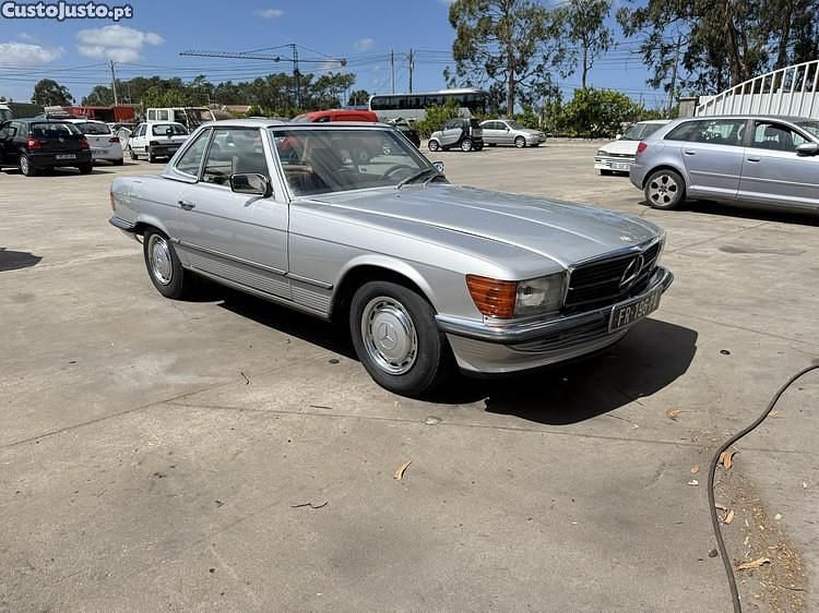 Cinza Usado 1980 Mercedes SL350 | € 34.900 - Imagem 1/1