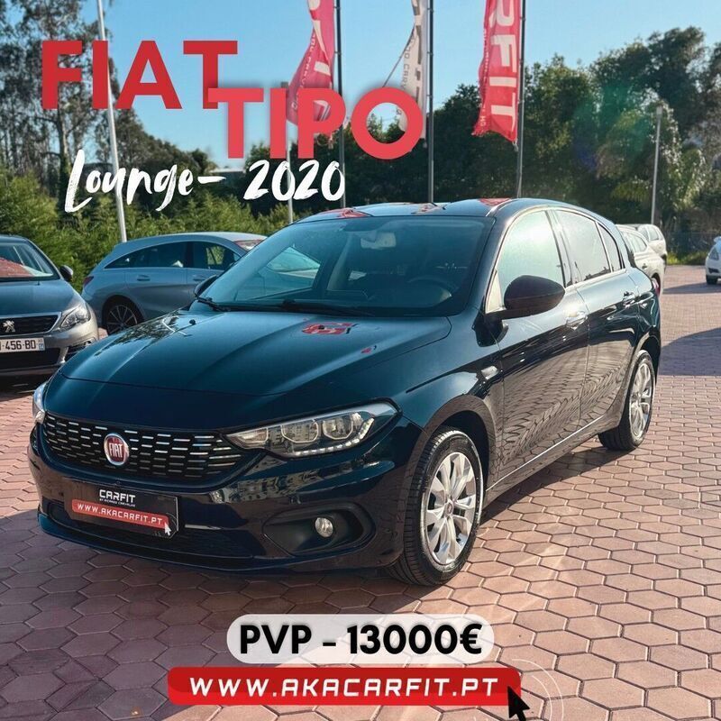Preto Usado 2020 Fiat Tipo Lounge Sedan | € 13.000 (Preço justo) - Imagem 1/4