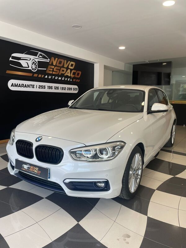 Branco Usado 2018 BMW 116 Citadino | € 17.950 (Bom preço) - Imagem 1/4