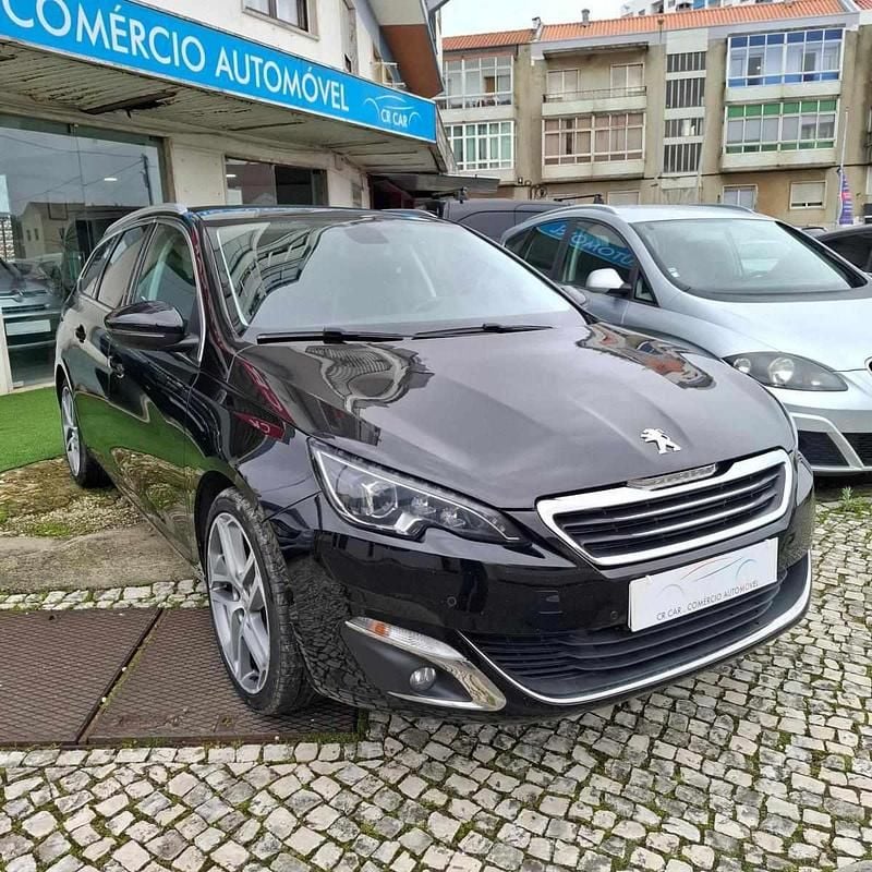 Usado Peugeot 308 100 HP (73 kW) 2015 Preto Carrinha