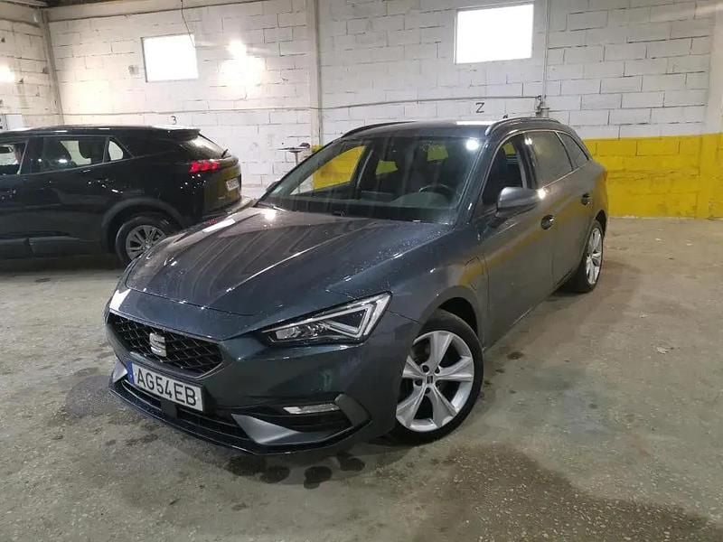 Cinza Usado 2021 Seat Leon ST FR Carrinha | € 21.990 (Preço justo) - Imagem 1/4