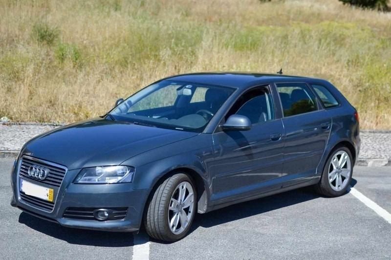 Cinzento Usado 2009 Audi A3 Cabriolet Cabrios | € 8.600 - Imagem 1/4