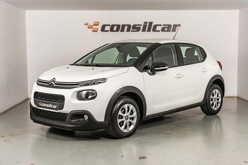 Branco Usado 2020 Citroën C3 Feel Citadino | € 10.980 (Bom preço) - Imagem 1/4