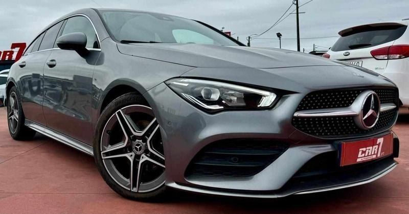 Cinza Usado 2019 Mercedes CLA180 Shooting Brake AMG line Carrinha | € 27.000 (Preço justo) - Imagem 1/4