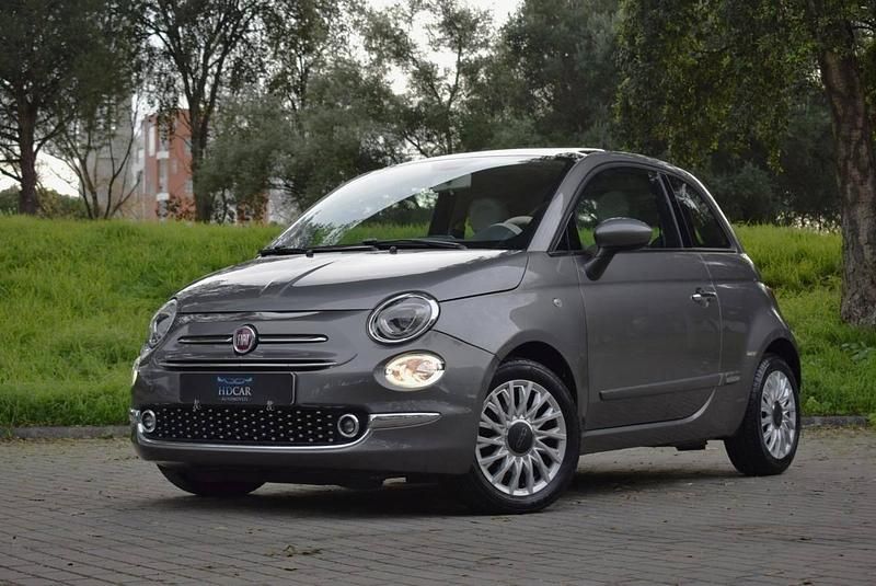 Cinza Usado 2017 Fiat 500 Lounge Citadino | € 8.890 (Bom preço) - Imagem 1/4