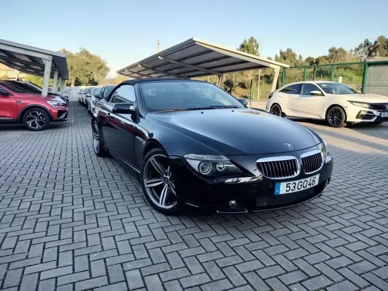 Usado BMW 630 Cabriolet 258 HP (189 kW) 2007 Preto Cabrios