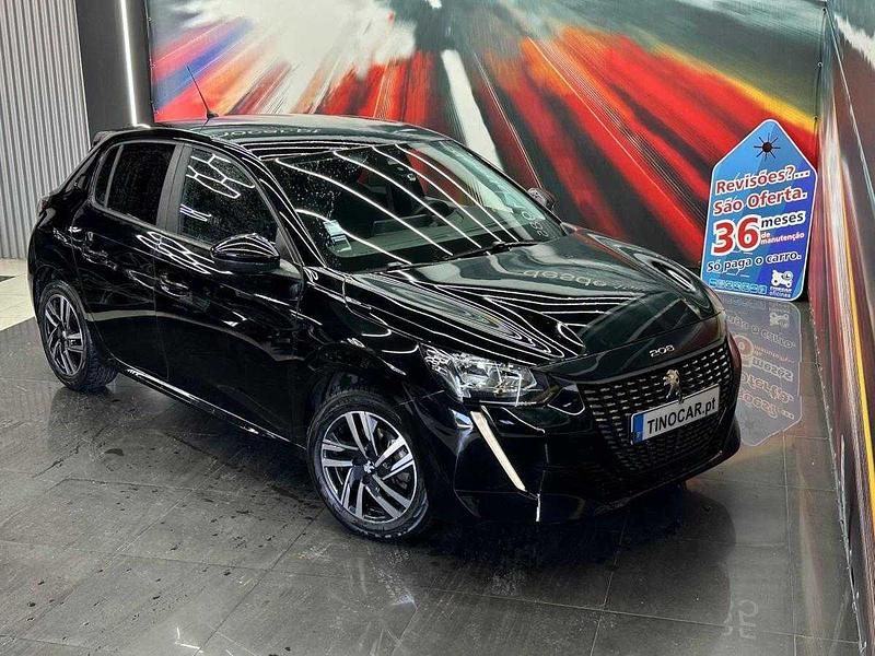 Preto Usado 2023 Peugeot 208 Citadino | € 15.999 (Preço justo) - Imagem 1/4