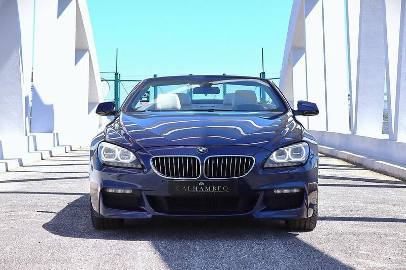 Usado BMW 640 Cabriolet M Sport 313 HP (230 kW) 2013 Azul Cabrios