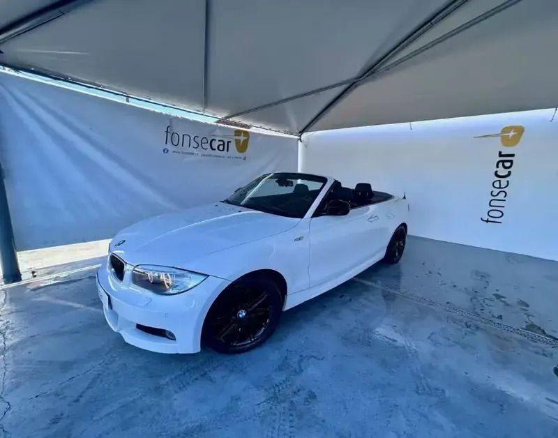 Branco Usado 2013 BMW 120 Cabriolet Cabrios | € 15.990 - Imagem 1/4