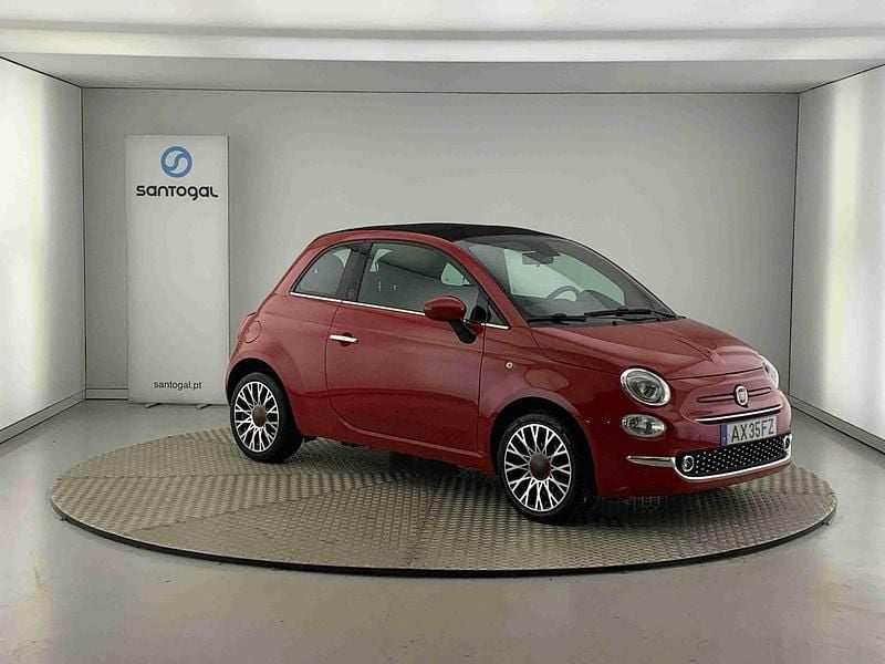 Usado Fiat 500C Red 70 HP (51 kW) 2023 Vermelho Cabrios