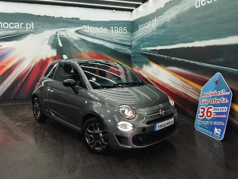Cinzento Usado 2021 Fiat 500 | € 10.999 (Preço justo) - Imagem 1/4