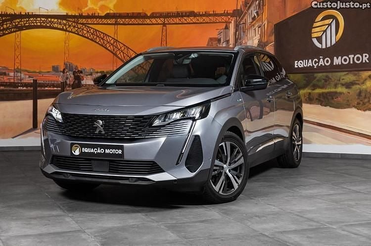 Cinza Usado 2020 Peugeot 3008 Allure SUV | € 23.400 - Imagem 1/1