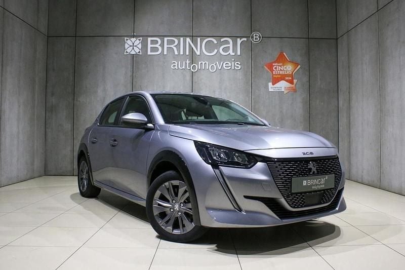 Cinza Usado 2022 Peugeot e-208 Active Citadino | € 16.990 (Bom preço) - Imagem 1/4