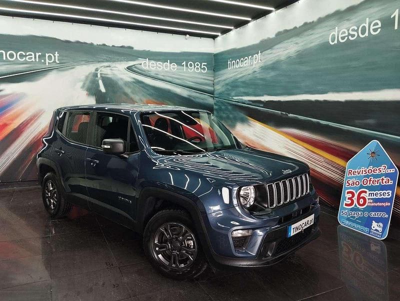 Azul Usado 2023 Jeep Renegade SUV | € 23.799 (Bom preço) - Imagem 1/4