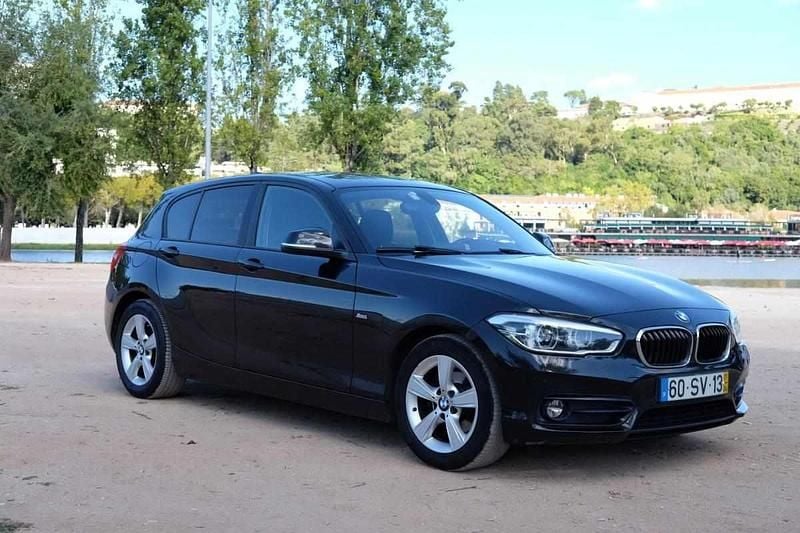 Preto Usado 2017 BMW 116 Citadino | € 14.900 (Bom preço) - Imagem 1/4