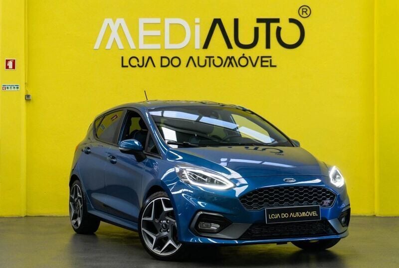 Azul Usado 2019 Ford Fiesta ST Citadino | € 25.000 (Caro) - Imagem 1/4