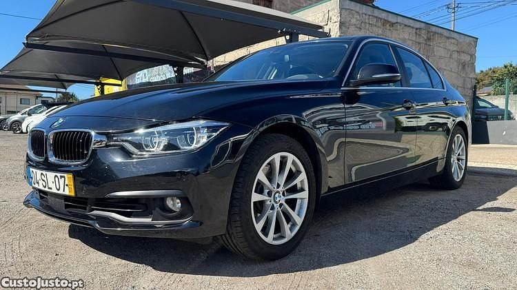 Preto Usado 2017 BMW 325 Sport Line Sedan | € 22.990 - Imagem 1/1