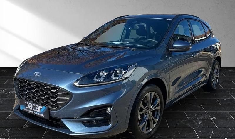 Azul Usado 2022 Ford Kuga ST-Line SUV | € 18.599 (Bom preço) - Imagem 1/4