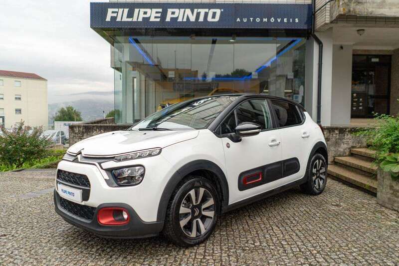Branco Usado 2022 Citroën C3 PureTech Citadino | € 15.890 (Preço justo) - Imagem 1/4
