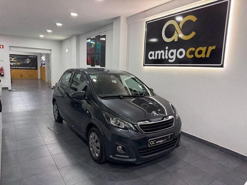 Cinzento Usado 2016 Peugeot 108 Allure Citadino | € 7.950 (Super Preço) - Imagem 1/4