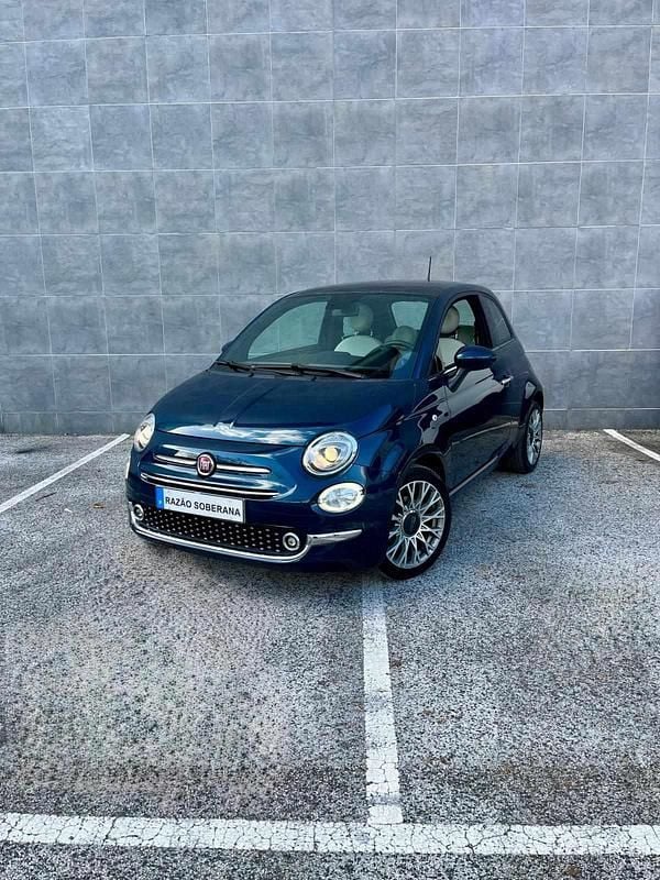 Usado Fiat 500 70 HP (51 kW) 2020 Azul Citadino