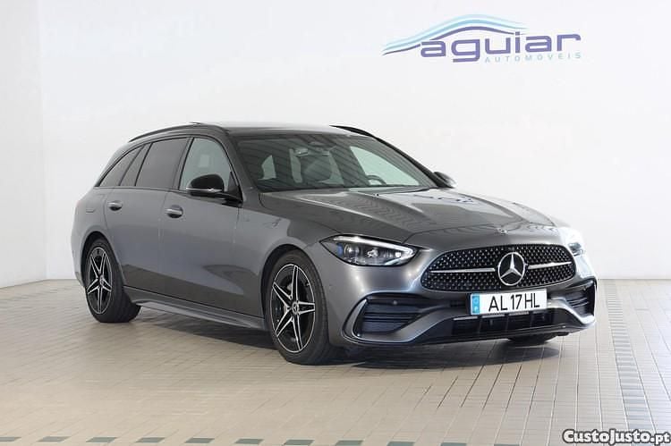 Cinza Usado 2021 Mercedes C300 AMG line Carrinha | € 44.900 (Preço justo) - Imagem 1/1