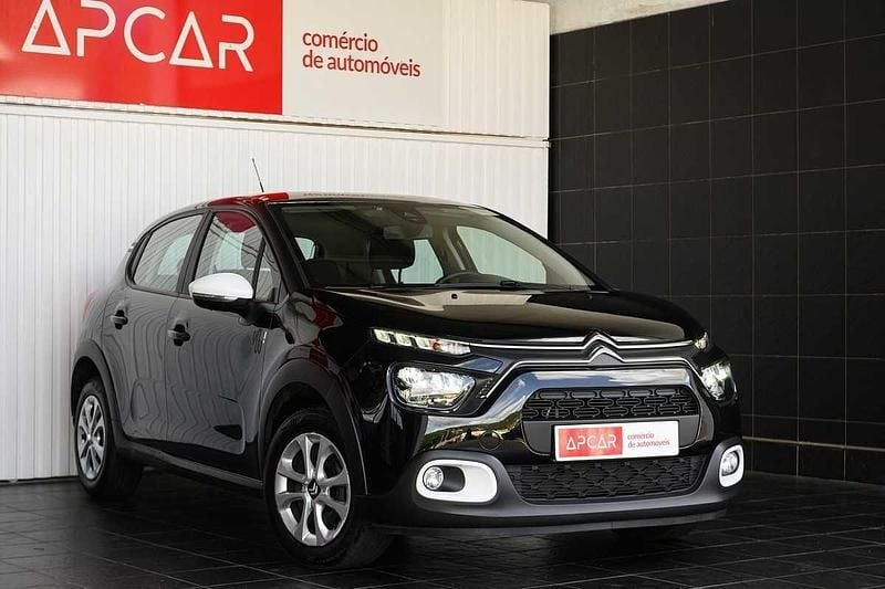 Preto Usado 2024 Citroën C3 PureTech Citadino | € 14.950 (Preço justo) - Imagem 1/4