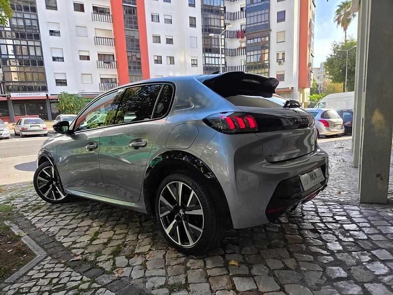 Usado Peugeot 208 GT-line 101 HP (74 kW) 2020 Cinza Citadino